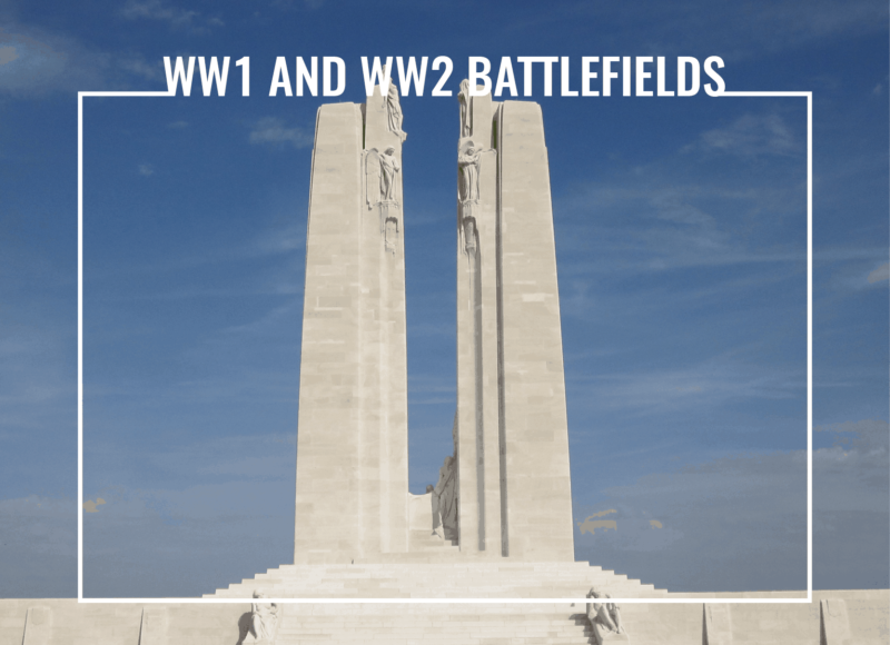 ww1 and ww2 battlefields travels