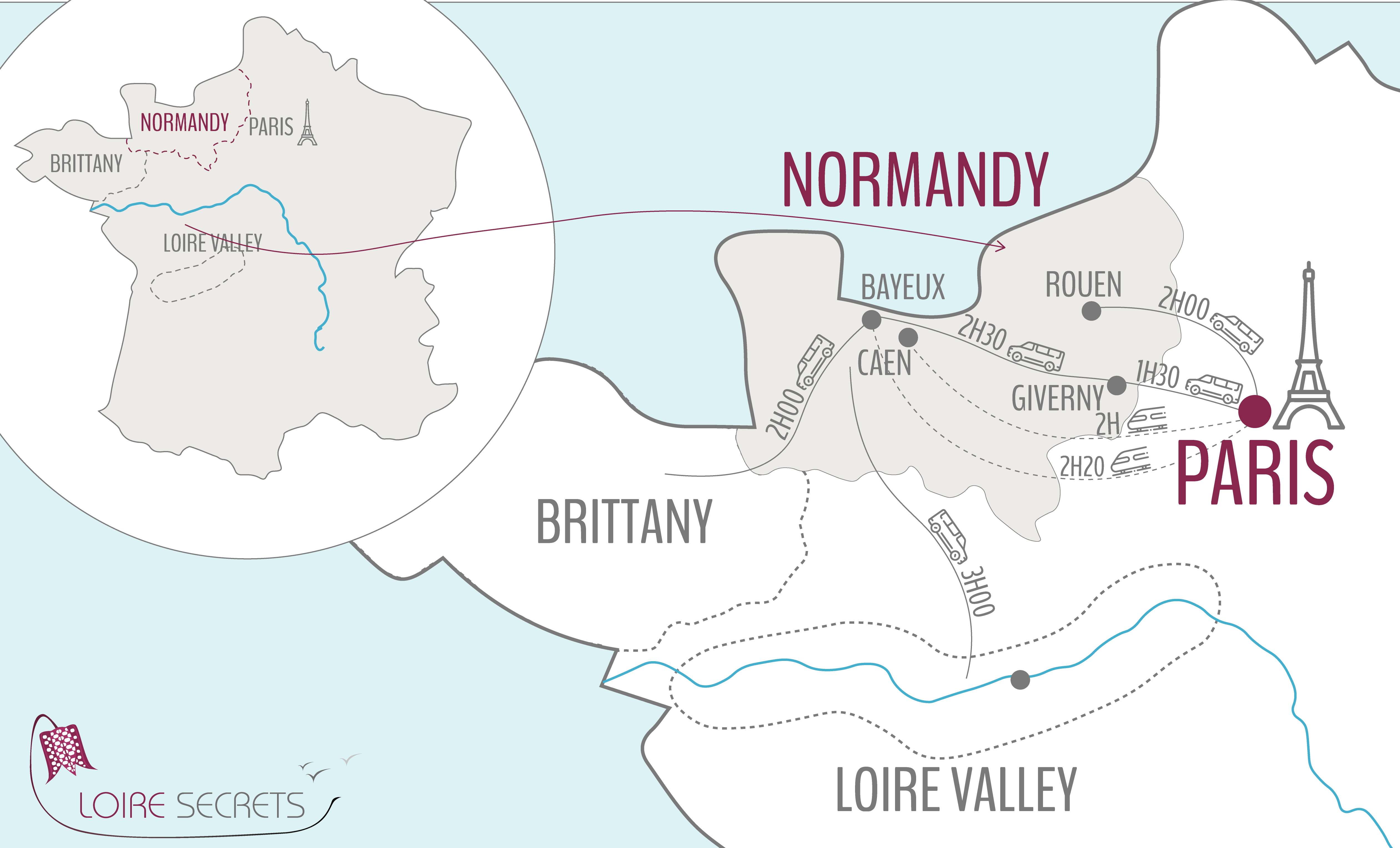 normandy private tours