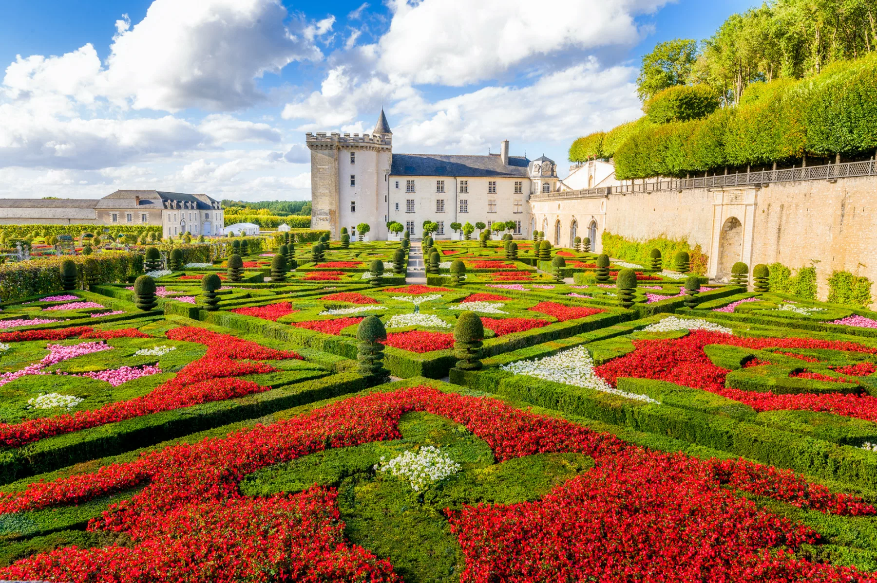 Loire Secrets - Villandry castle and gardens - Château et jardins de Villandry - ©ADT Touraine - JC Coutand
