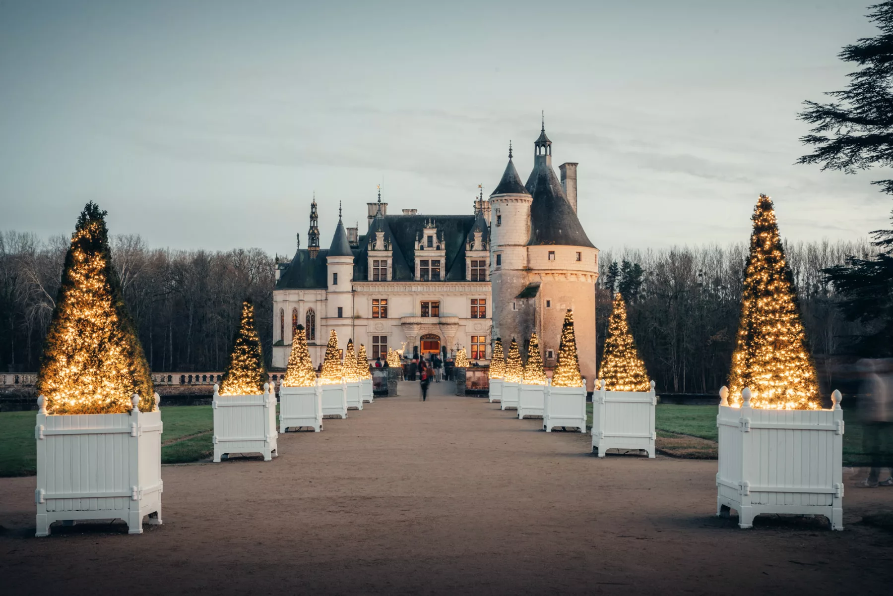 Loire Secrets - Christmas at Chenonceau castle / Noël au Château de Chenonceau - ©ADT Touraine - Tom Besse