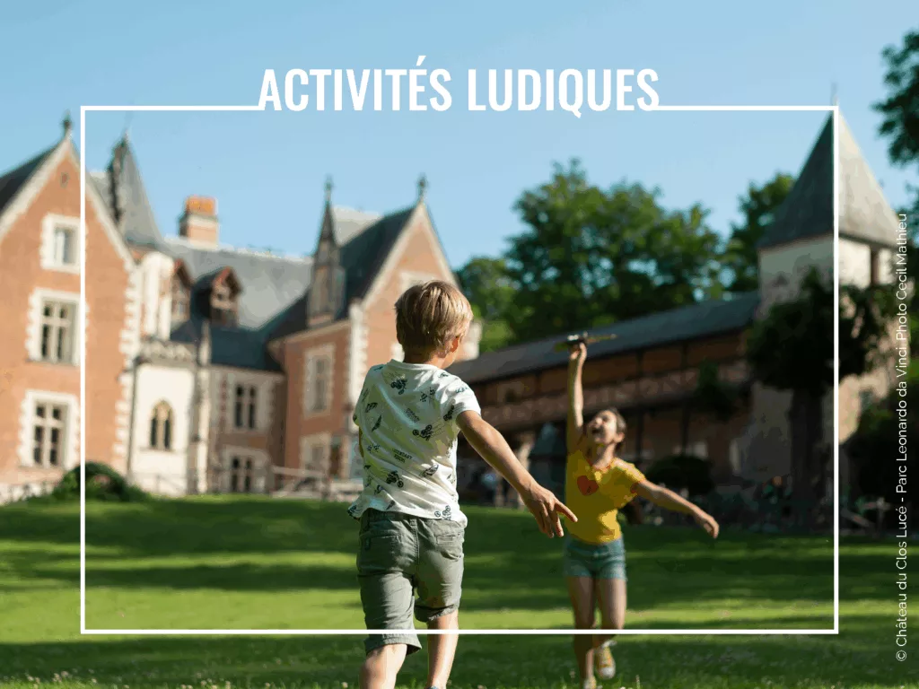 Loire Secrets - Des activités ludiques dans l'Ouest de la France - © Château du Clos Lucé - Parc Leonardo da Vinci. Photo Cecil Mathieu