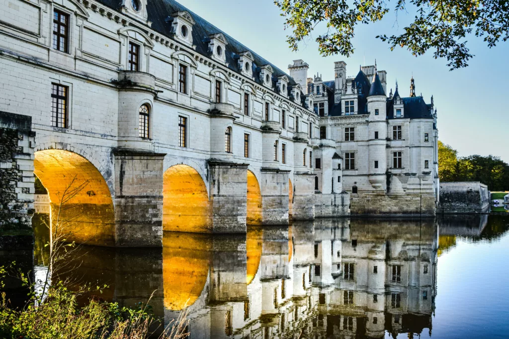 Chenonceau castlein the Loire Valley / Château de Chenonceau en Val de Loire